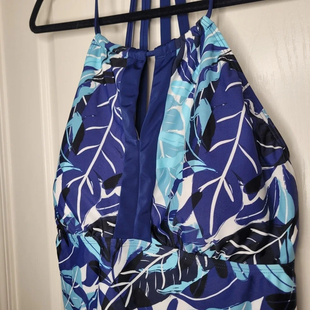 South Point Swim Tankini Tropical Women's Sz 18W Beachy Summer
